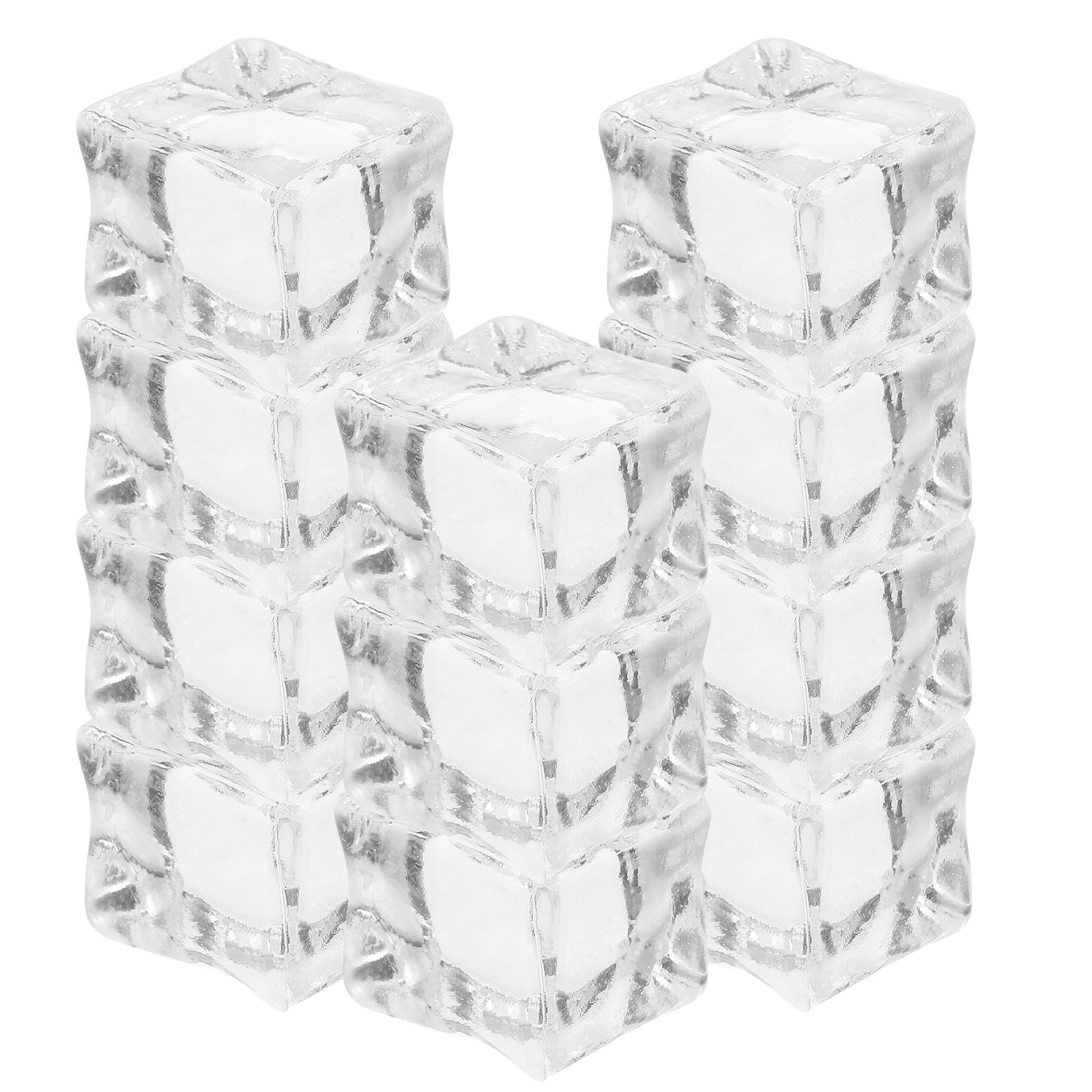 Photography Simulator - 20Pcs Realistic 1-Inch Simulated Ice Cubes