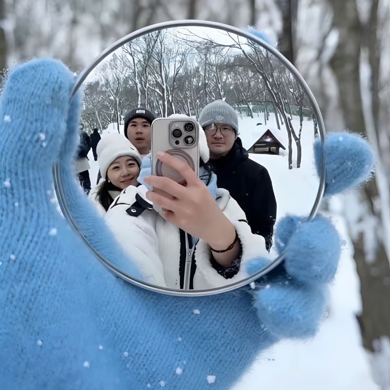 Photography Solo - 9.5/7.5cm Handheld Selfie Mirror Portable Solo