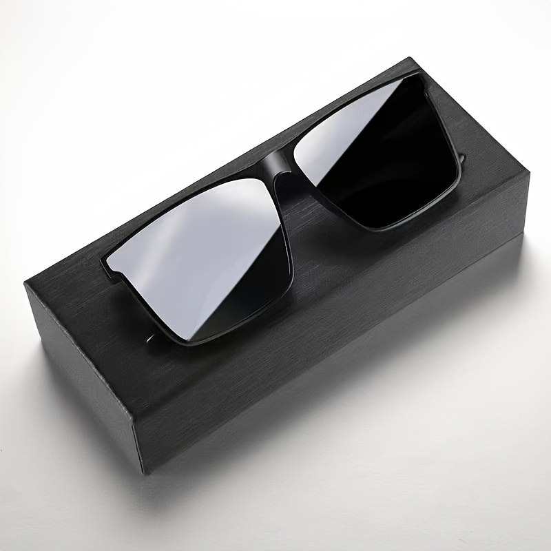 Photography Outdoor - Men'S Simple Black Square Fashion Glasses,for