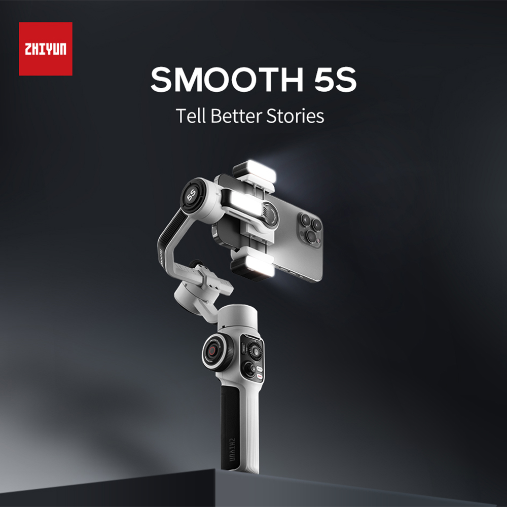 Zhiyun Smooth 5S Combo 3-Axis  - Handheld Stabilizer Gimbal review and price