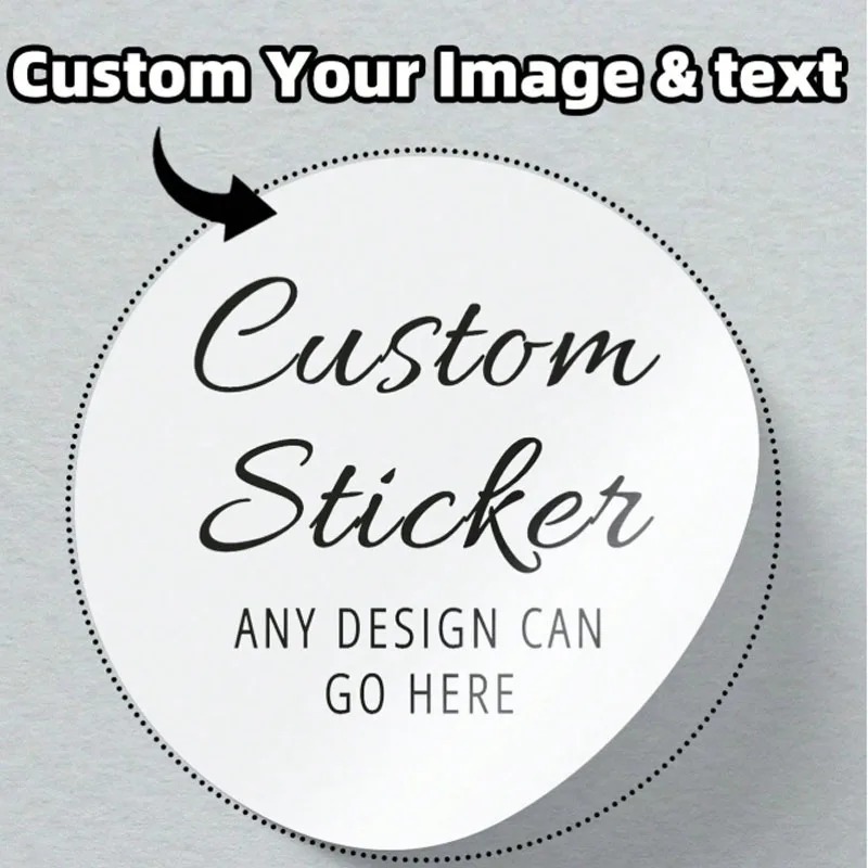 Custom round stickers, persona - Photography Logo review and price