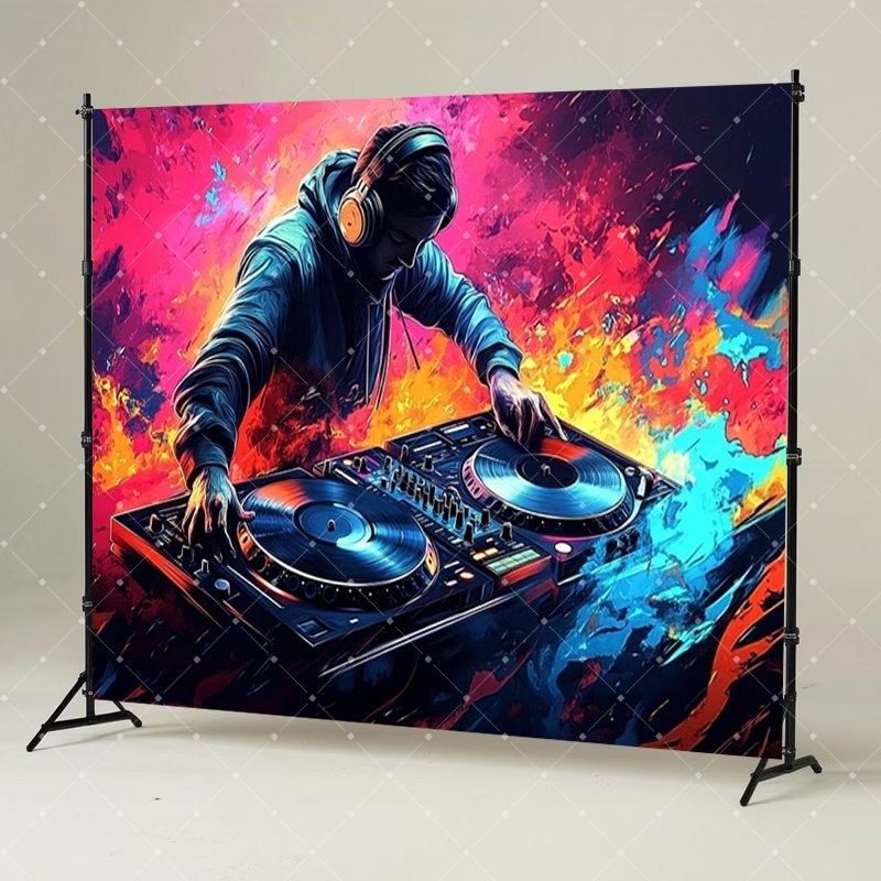 Hip Hop Music DJ Party Decorat - Photography Composition review and price