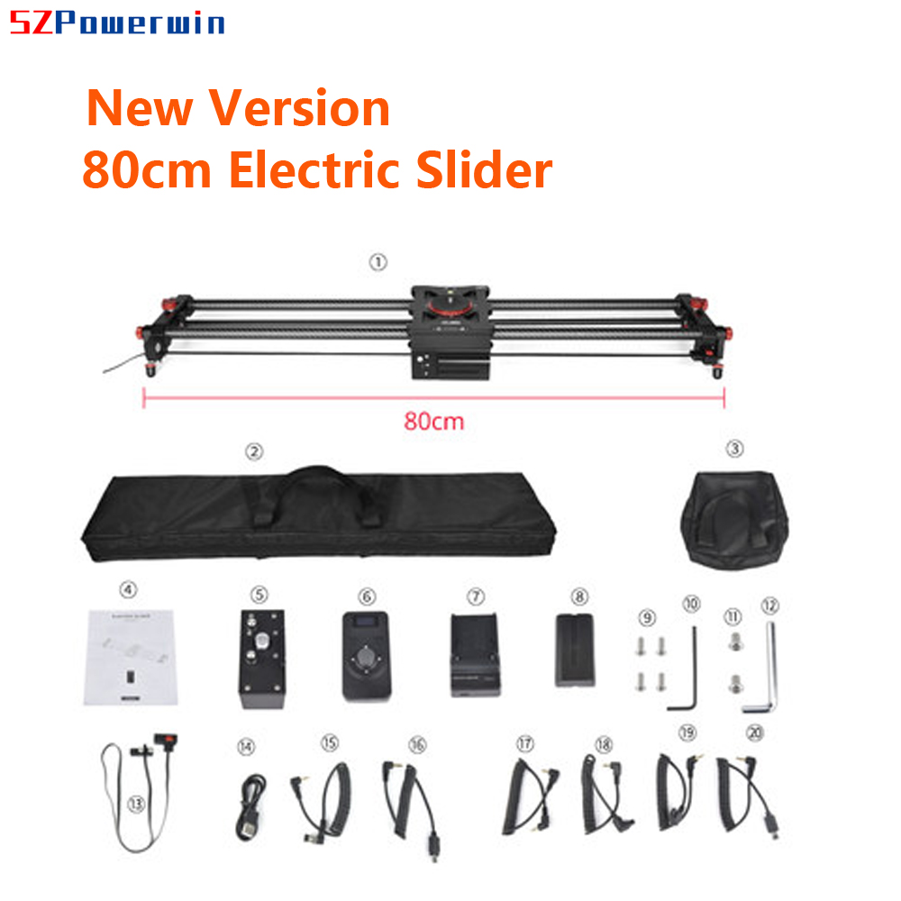 SZPowerwin 80CM Professional E - Camera Slider Rail review and price